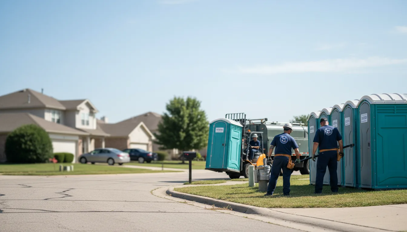 Porta Potty Rental in Prairie Grove, AR near me
